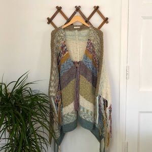 Indian Kimono Wrap Sweater